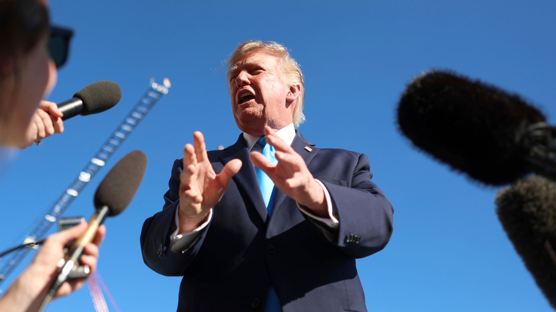 Trump ordered to sit for deposition in his $10bn BBC lawsuit
